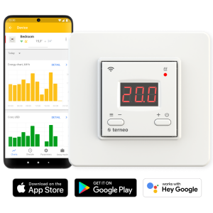 Smart thermostat  Wi-Fi terneo ax