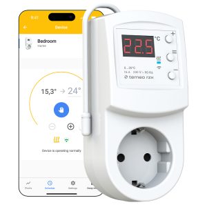 Thermostat terneo rzx for infrared panels and convectors