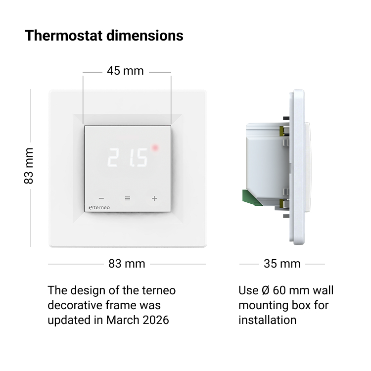Thermostat terneo s - Image 6
