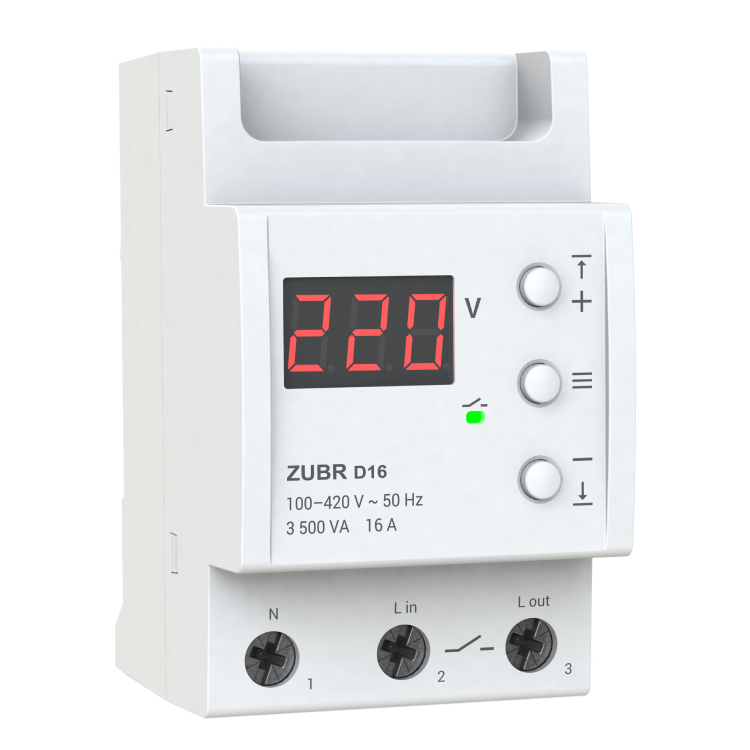 voltage relay ZUBR D16