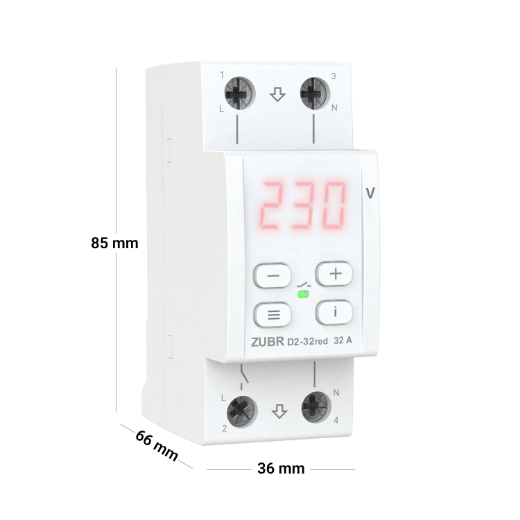 Voltage relay D2-32 red - Image 5