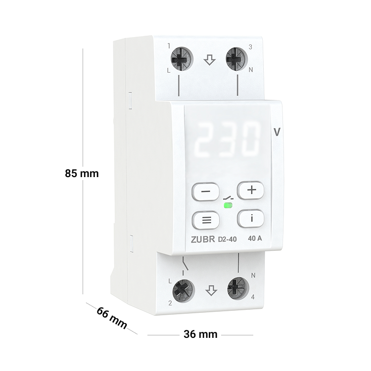 Voltage relay ZUBR D2-40 - Image 2