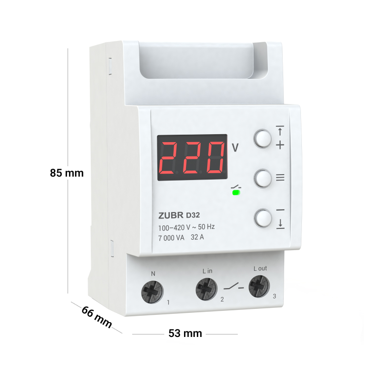 Voltage relay ZUBR D32 - Image 6