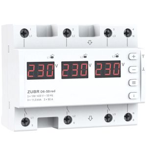 Voltage relays ZUBR D6-50 red