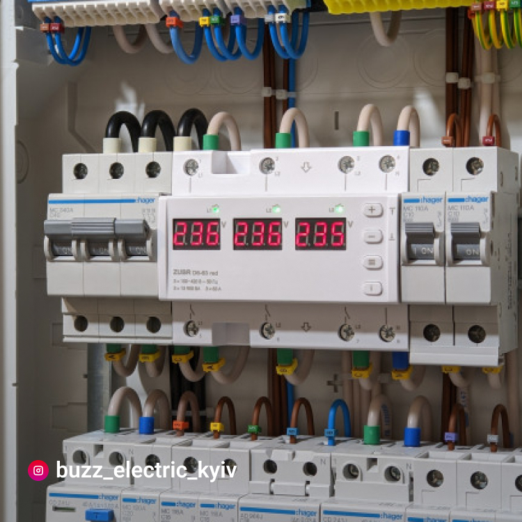 Voltage relays ZUBR D6-40 red - Image 6
