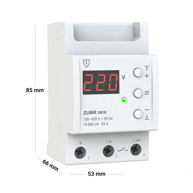 Voltage relay ZUBR D63t - Image 6
