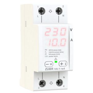 Single phase volt-ampere meter VA-1 red