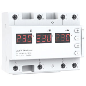 Phase selector switch ZUBR S6-40 red